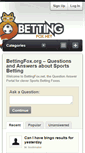 Mobile Screenshot of bettingfox.net